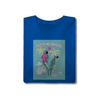 Nome do produto T-shirt Araras Tropical Pink
