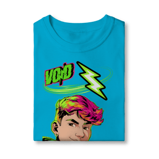 Nome do produto Camiseta infantil Street Culture: Neon Void