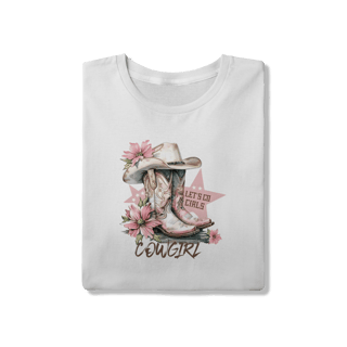 Camiseta Let's Go Girls Cowgirl