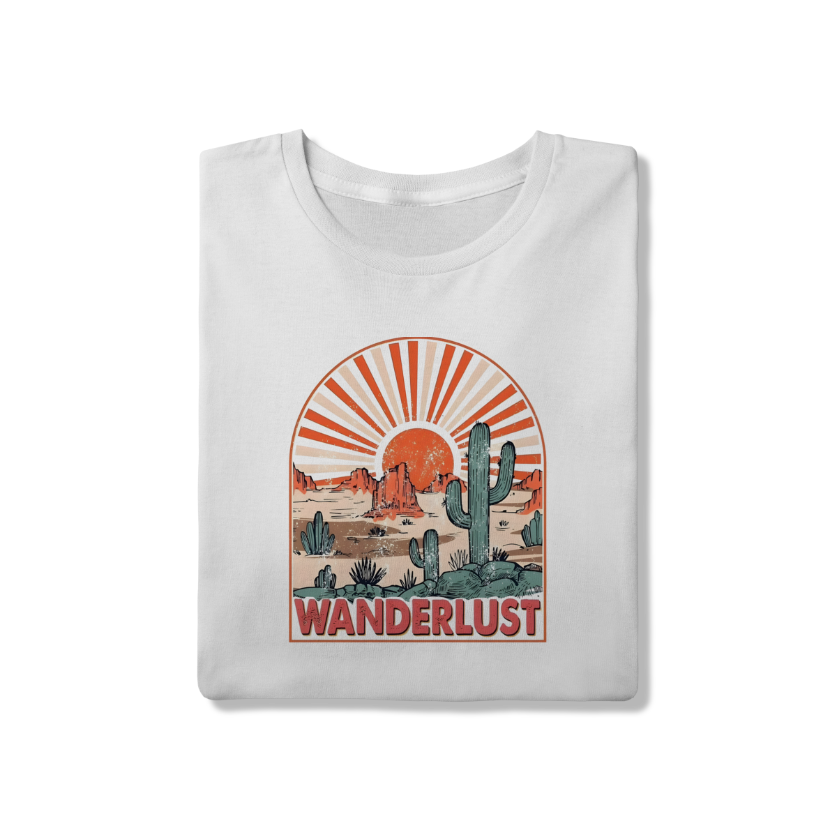 Nome do produto: Camiseta Wanderlust Vintage Desert Sunset 