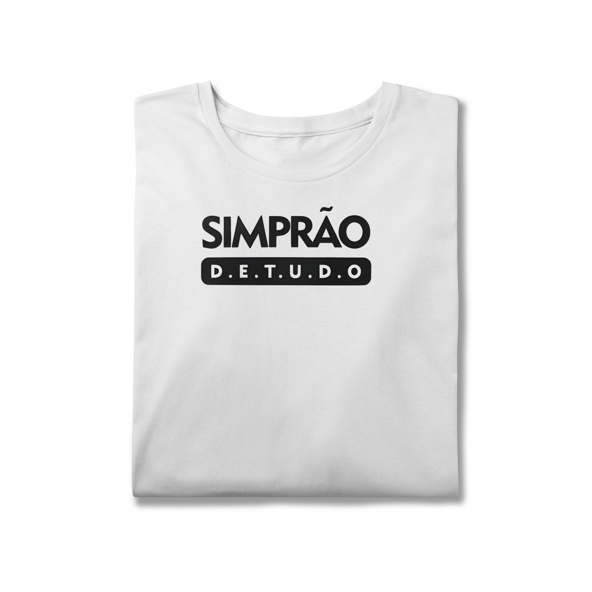 Nome do produto: Camiseta plus size Simprão D.E.T.U.D.O. - Essencial & Sem Complicações