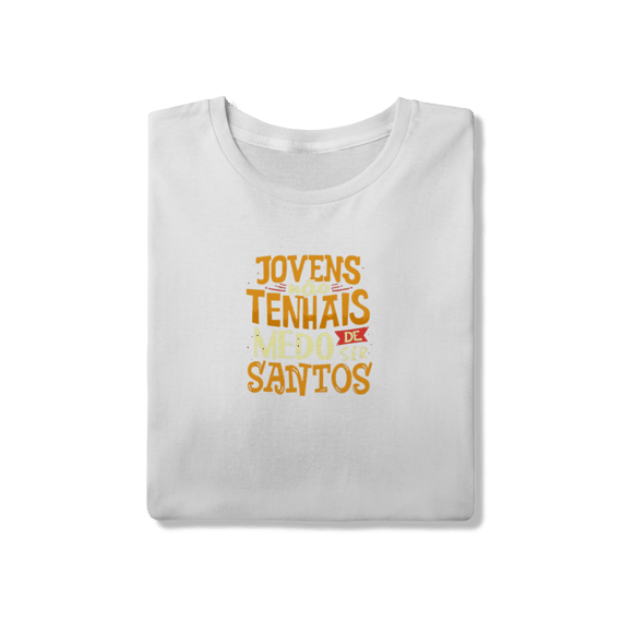 Camiseta Jovem e Santo