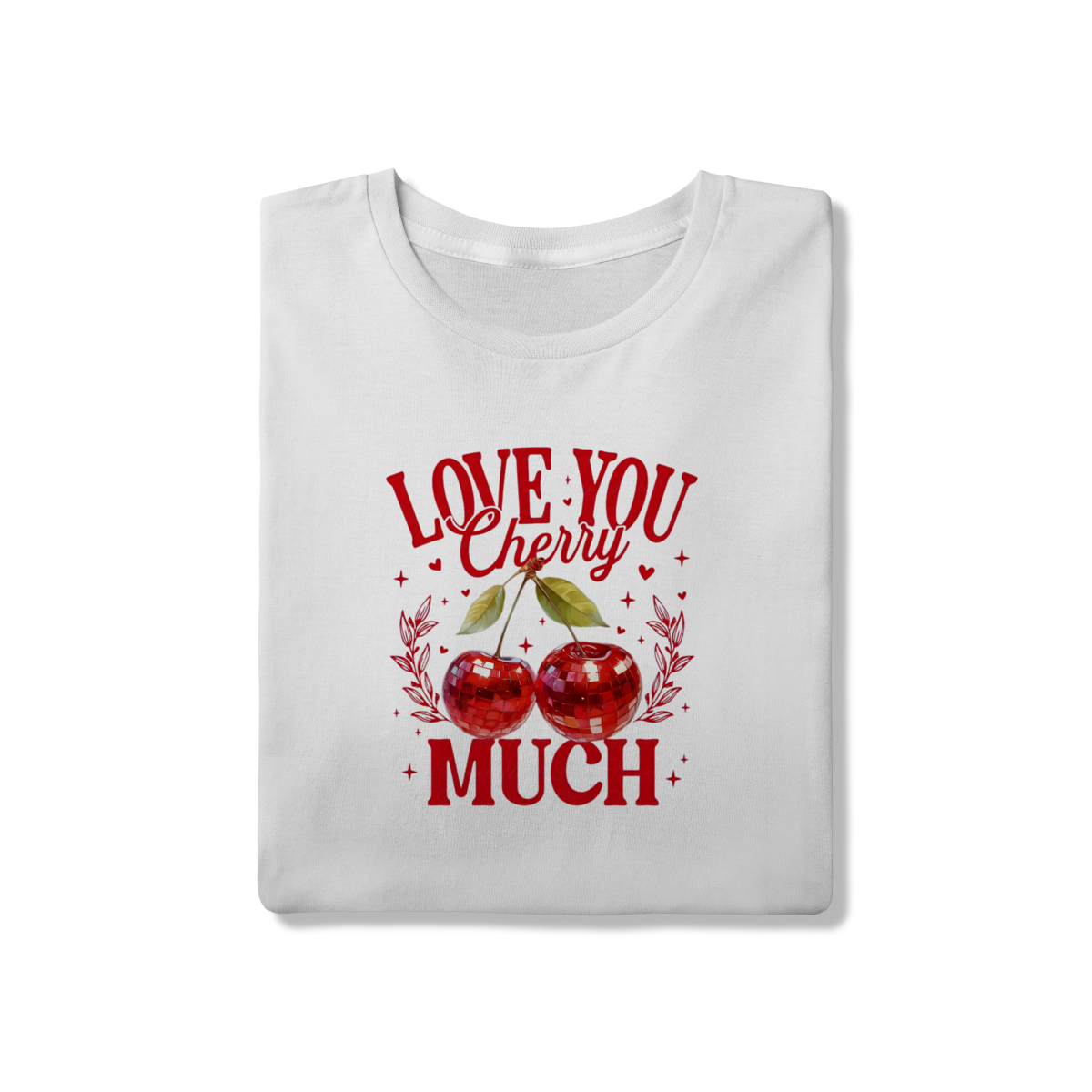 Nome do produto: T-shirt Love You Cherry Much
