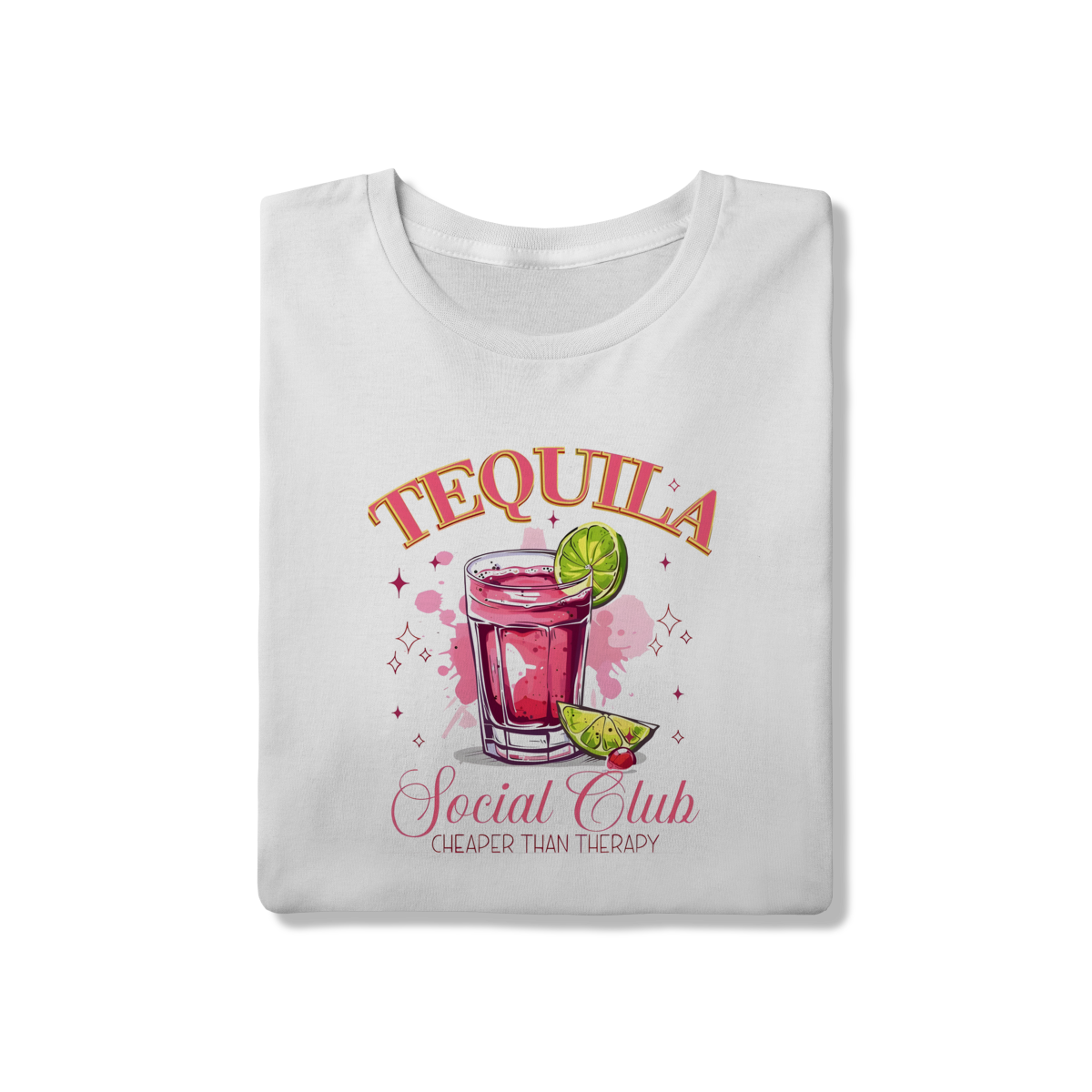 Nome do produto: T-shirt Tequila Social Club: Cheaper Than Therapy