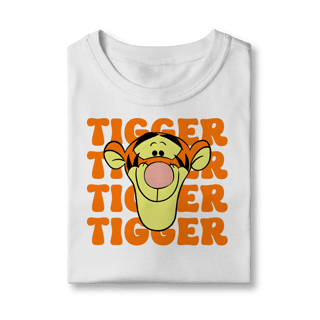 Nome do produto Camiseta Tigger Tigger Tigger - Alegria Saltitante