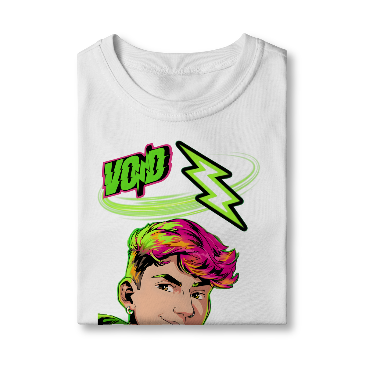 Nome do produto: Camiseta infantil Street Culture: Neon Void
