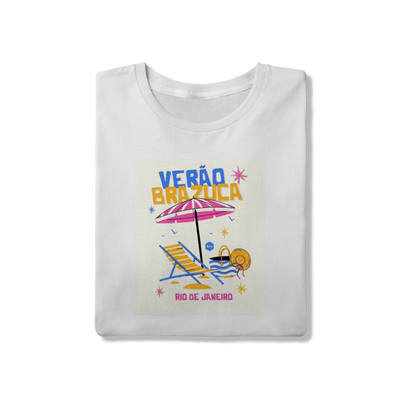 Camiseta Rio Retro: Verão Brazuca