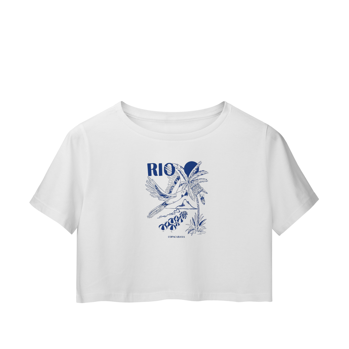 Nome do produto: Baby Tee Copacabana Blue