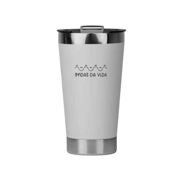 Copo Térmico Soul Flow: Edição Ondas da Vida