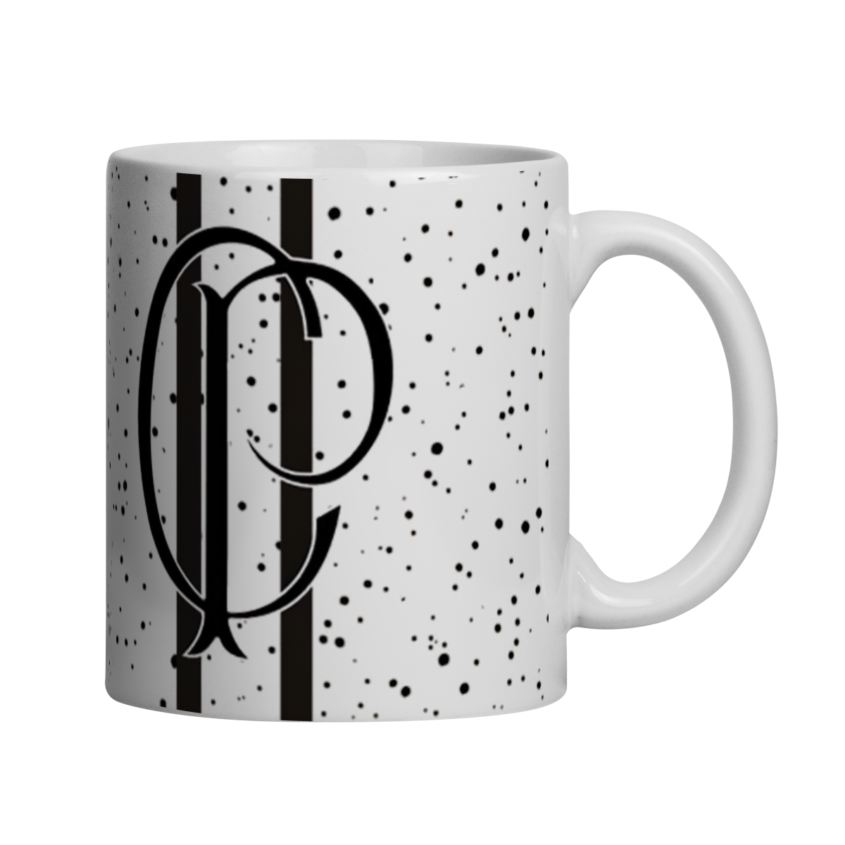 Nome do produto: Caneca Corinthians P&B