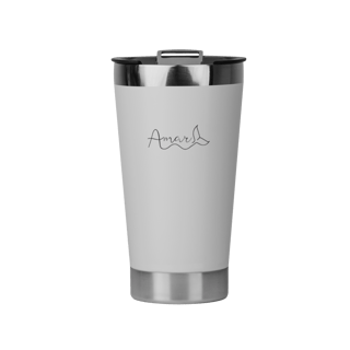 Nome do produto Copo Térmico Amar — Edição Deep Black