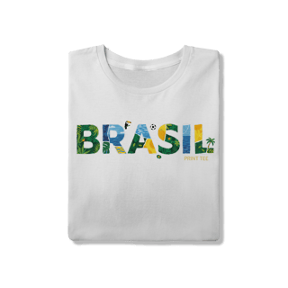 Nome do produto T-shirt Brasil Tropical Chic