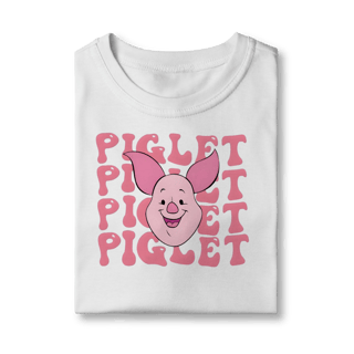 Nome do produto T-Shirt Piglet Vibes Rosa