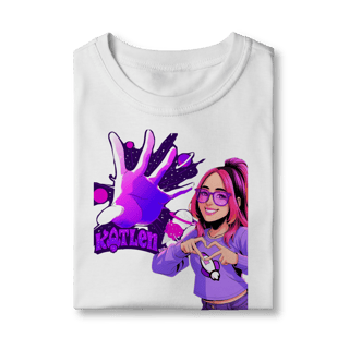 Nome do produto Camiseta inafntil Ketlen - dos Rosa