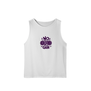 Nome do produto Regata Masculina dry UV No pain No gain