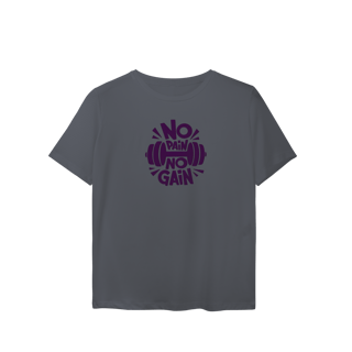 Nome do produto Baby long feminina No pain No gain