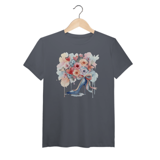 Nome do produto Camiseta pima  Pisando em Flores