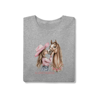Nome do produto Tee Love Horse & Cowgirl