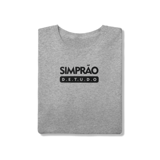 Nome do produto Camiseta Simprão D.E. T.U.D.O. - Essencial & Sem Complicações