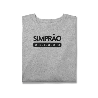 Nome do produto Camiseta plus size Simprão D.E.T.U.D.O. - Essencial & Sem Complicações