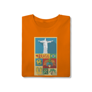 Nome do produto T-Shirt Brasil Vintage: Alma Carioca