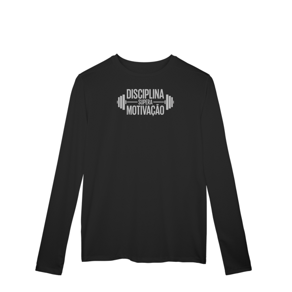 Camiseta manga longa Unissex  dry UV 