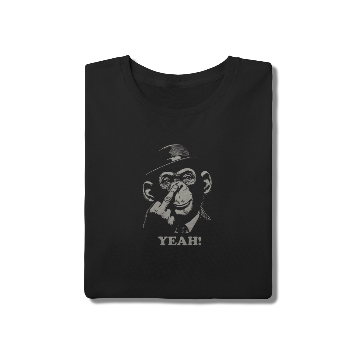 Nome do produto: Camiseta Chimpanzé Fedora