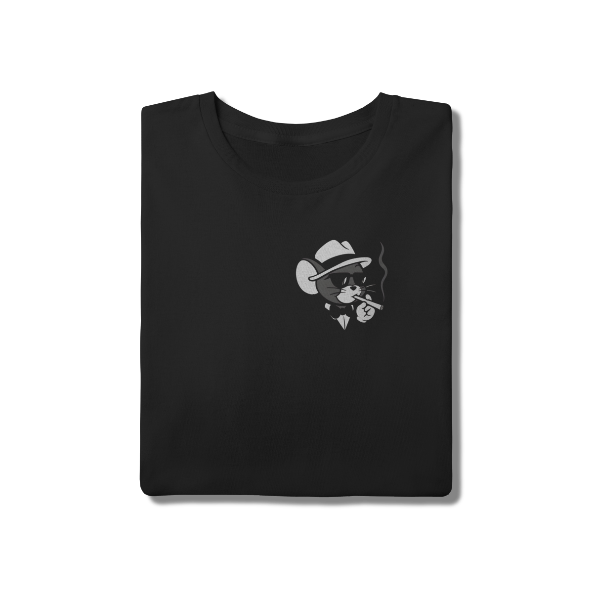 Nome do produto: T-Shirt Malandro Noir (Estampa Minimalista)