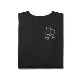 Camiseta plus size big man