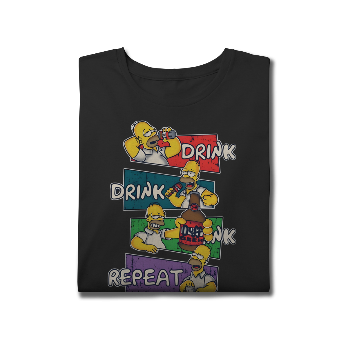 Nome do produto: Camiseta Plus size Homer drink repeat