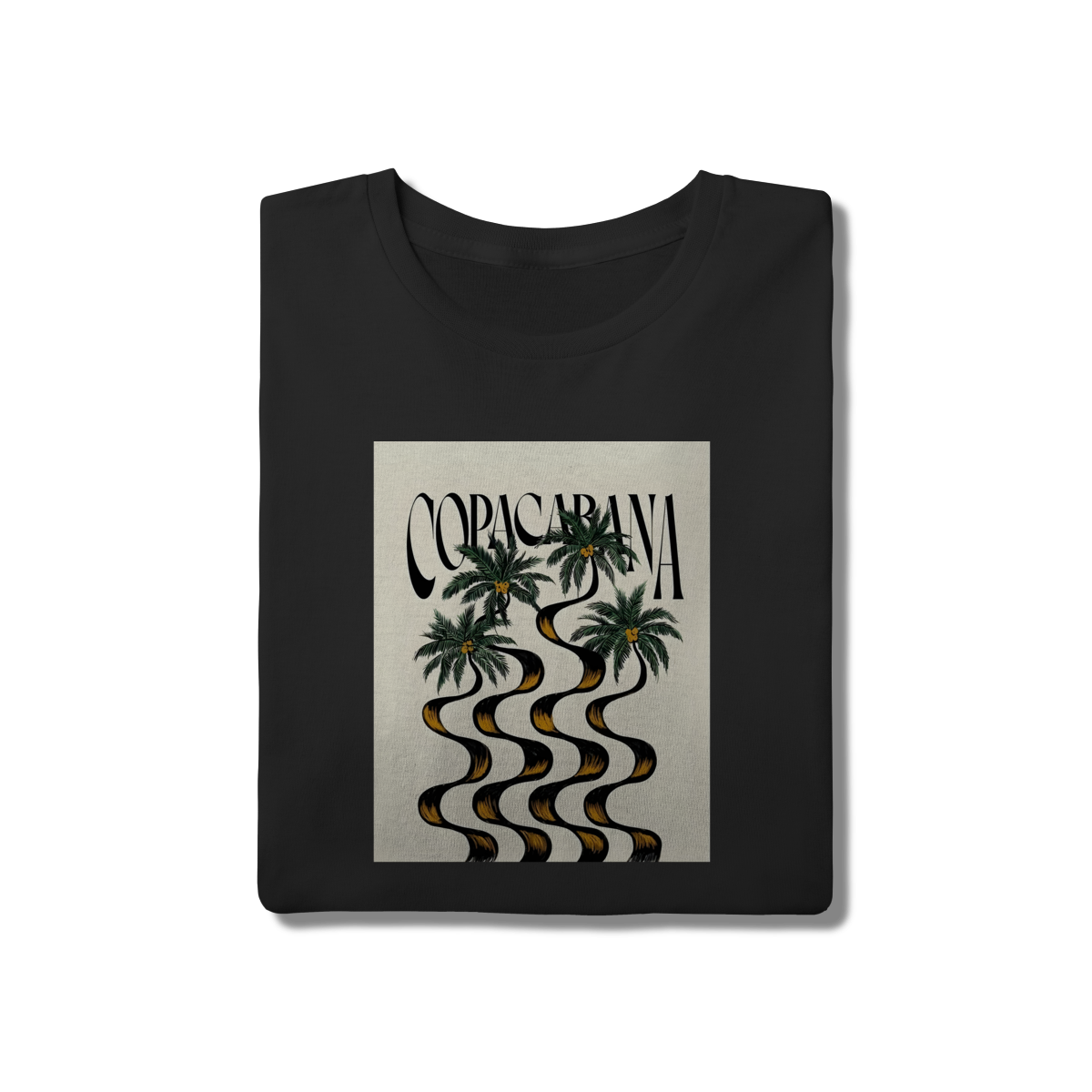 Nome do produto: t-shirt Ondas de Copacabana