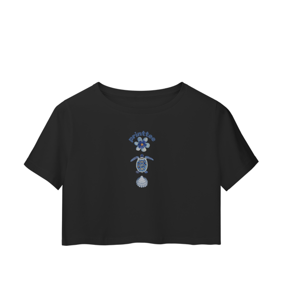 Baby Tee Nautical Bloom