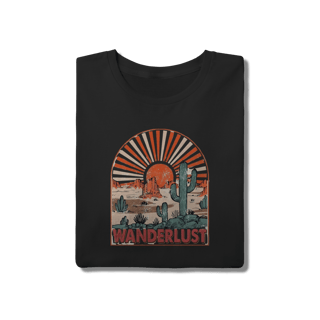 Nome do produto Camiseta Wanderlust Vintage Desert Sunset 