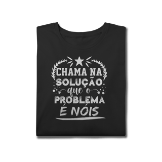 Nome do produto Camiseta plus size Solução & Problema