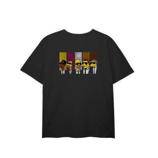 Nome do produto Camiseta plus size Homer homens de preto.