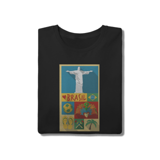 Nome do produto T-Shirt Brasil Vintage: Alma Carioca