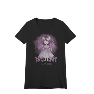 Nome do produto Camiseta Baby Long Essência de Lavanda – Edição 