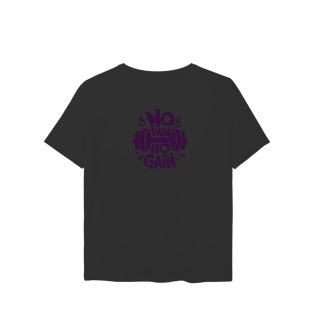 Nome do produto Baby long feminina No pain No gain