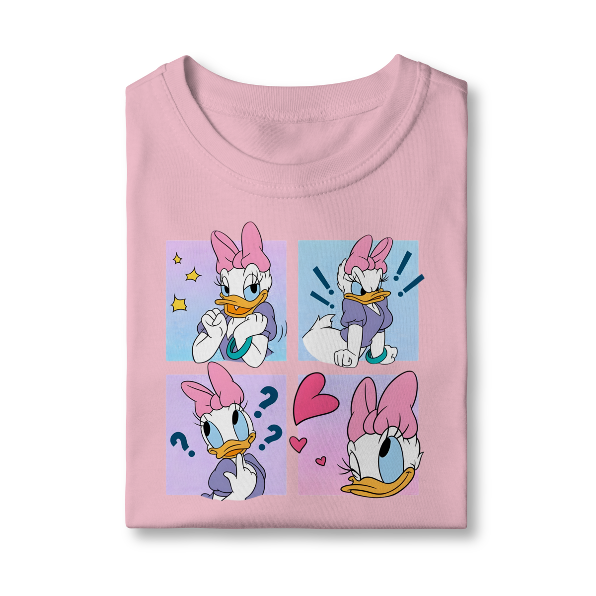 Nome do produto: Camiseta Infantil \'Daisy Duck - Moods\'