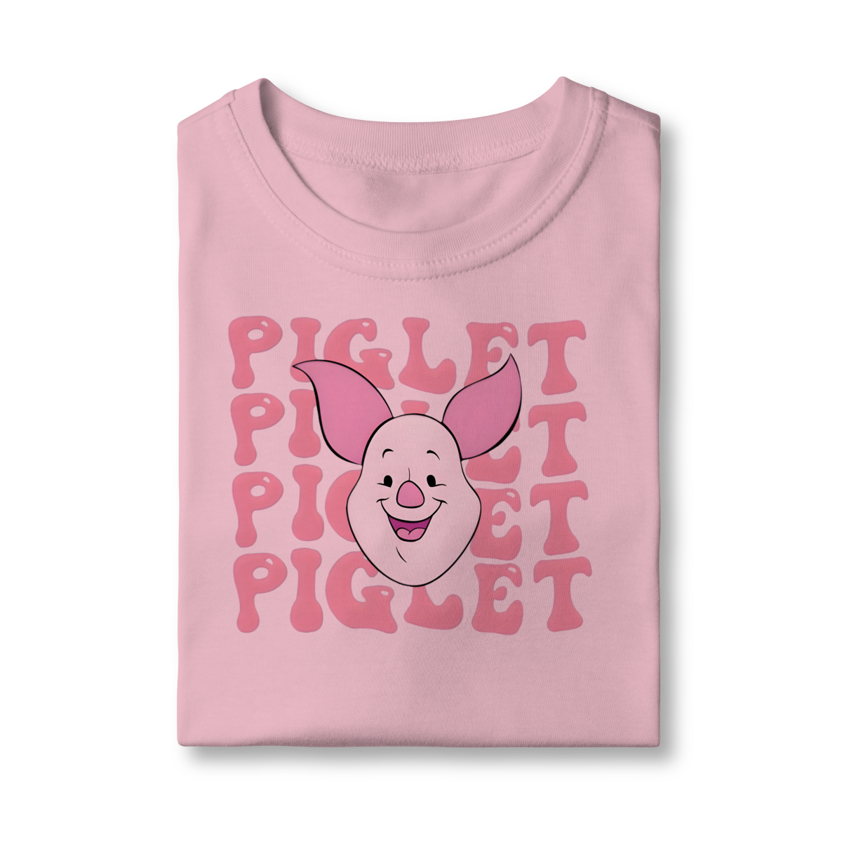 Nome do produto: T-Shirt Piglet Vibes Rosa