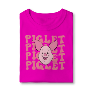 Nome do produto T-Shirt Piglet Vibes Rosa