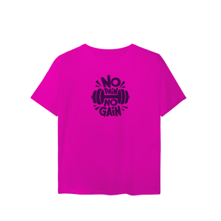 Nome do produto Baby long feminina No pain No gain