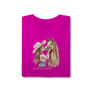 Nome do produto Tee Love Horse & Cowgirl