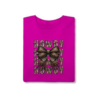 Nome do produto Camiseta Laço Cowgirl Rústico Chic