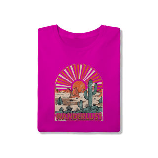 Nome do produto Camiseta Wanderlust Vintage Desert Sunset 
