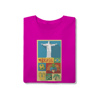 Nome do produto T-Shirt Brasil Vintage: Alma Carioca