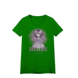 Nome do produto Camiseta Baby Long Essência de Lavanda – Edição 