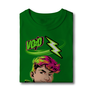 Nome do produto Camiseta infantil Street Culture: Neon Void