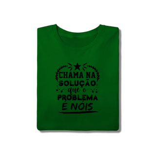 Nome do produto Camiseta Solução & Problema