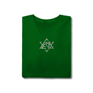 Nome do produto Camiseta YHWH Estrela de Davi | Identidade Sagrada